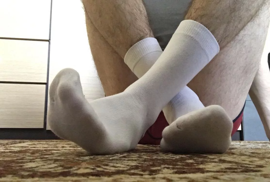 Edge to my white socks.