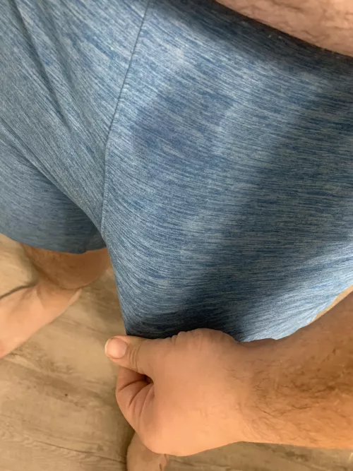 Edging in my shorts and had an accident Edging in my shorts and had an accident