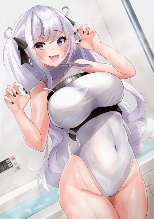 Elbe Taking A Bath (Bouhuuu ) [Azur Lane]