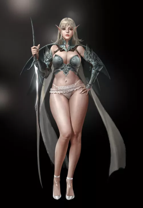 Elf Knight by Bangku An