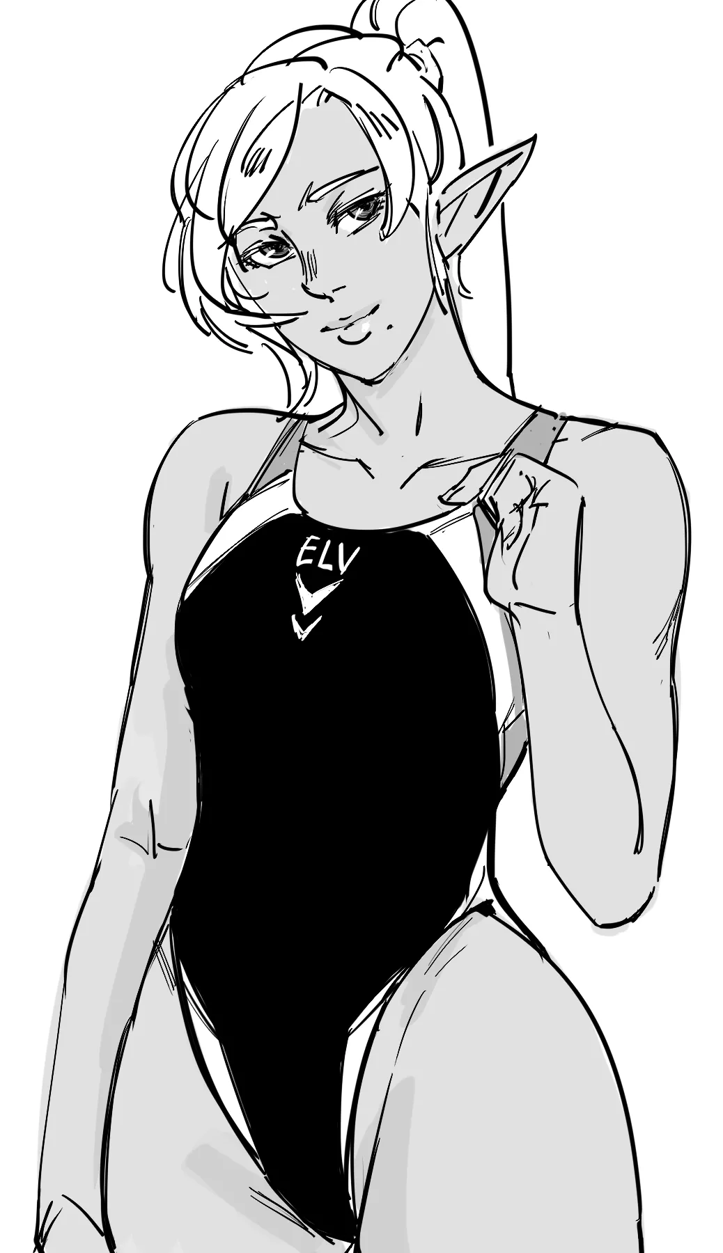 Elf - One-Piece Swimsuit (BB (BaalBuddy)) Elf - One-Piece Swimsuit (BB (BaalBuddy))