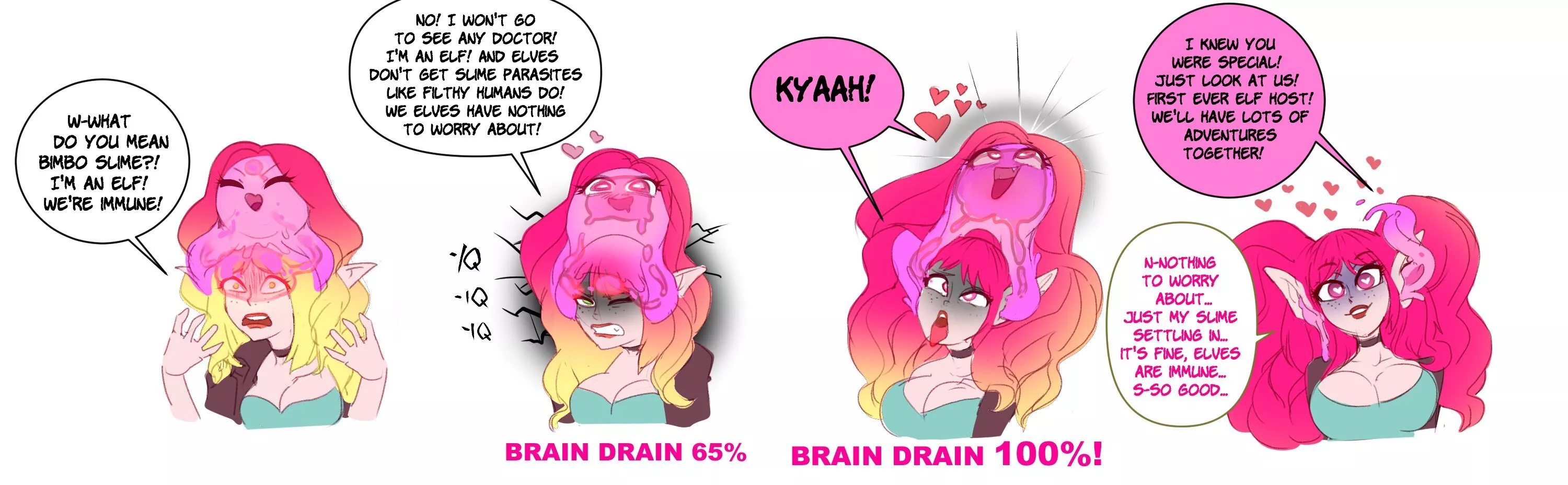Elf Slime Infestation by HugoTheTroll (Bimbofication, Merging, Slime, Mental) Elf Slime Infestation by HugoTheTroll (Bimbofication, Merging, Slime, Mental)