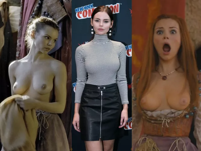 Eline Powell (GoT) and her perfect curves