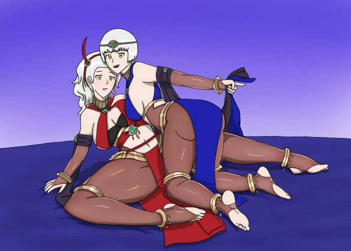 Elizabeth and Margaret, the Velvet Dancers Elizabeth and Margaret, the Velvet Dancers