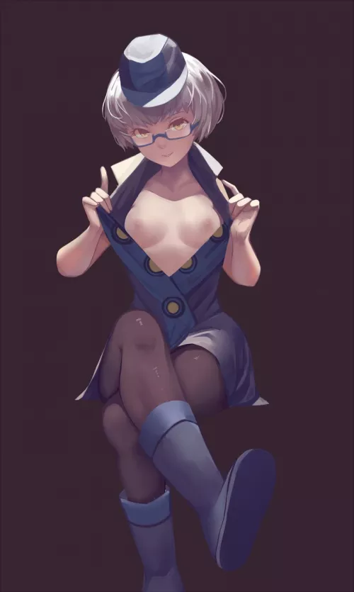 Elizabeth flashing her tits Elizabeth flashing her tits