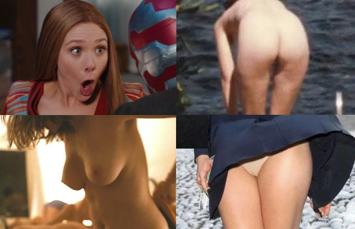 Watch elizabeth olsen and all her great features on category JerkOffToCeleb...