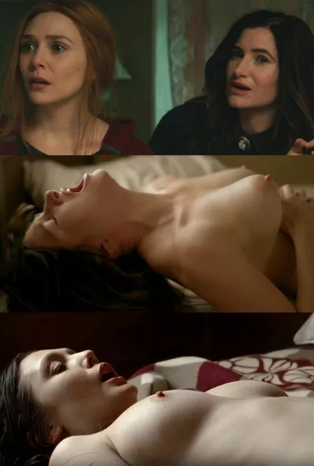 Elizabeth Olsen & Kathryn Hahn Elizabeth Olsen & Kathryn Hahn
