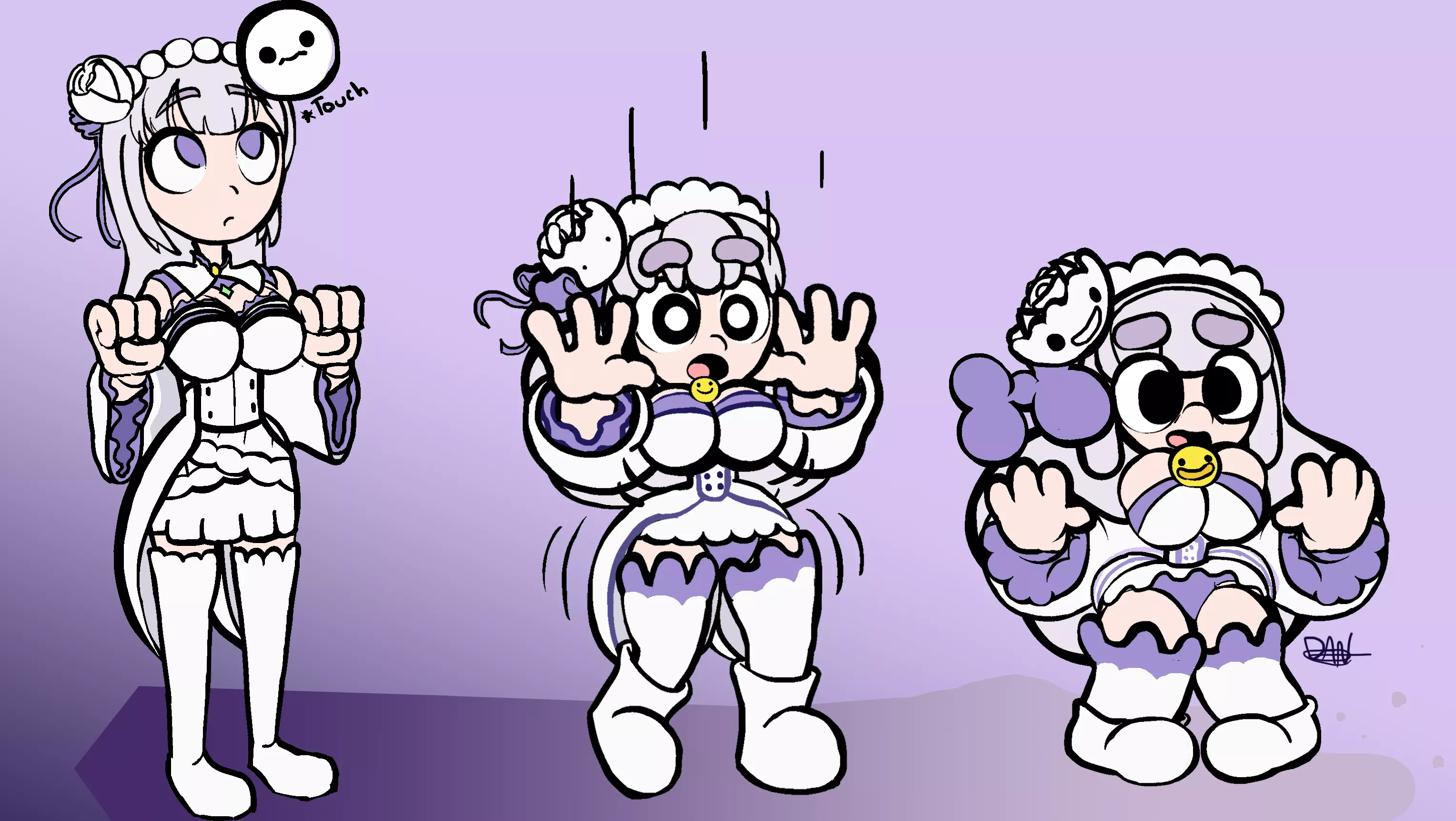 Emilia Chibification tf (by me)