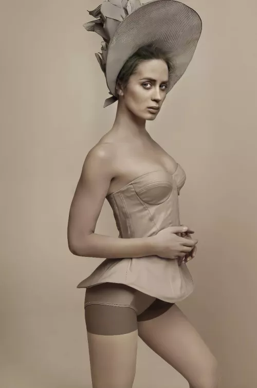 Emily Blunt has me hard, please drain me as her