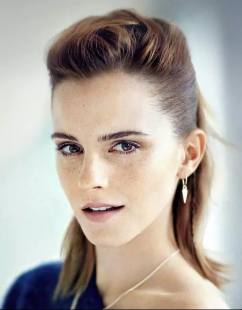 Emma Watson is happy to see you jerking your cock to her Emma Watson is happy to see you jerking your cock to her