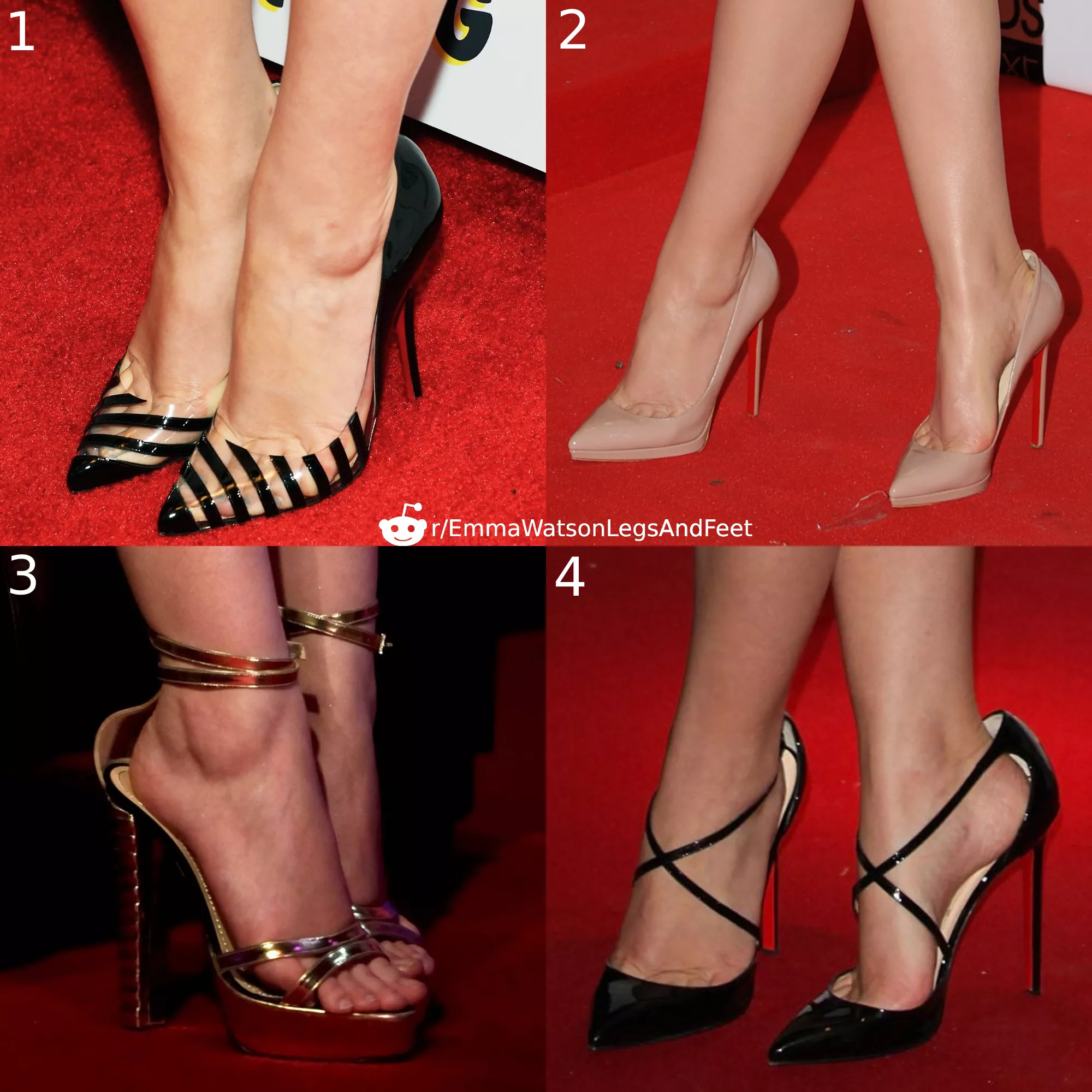 Emma Watson's sexy feet in heels! Emma Watson's sexy feet in heels!