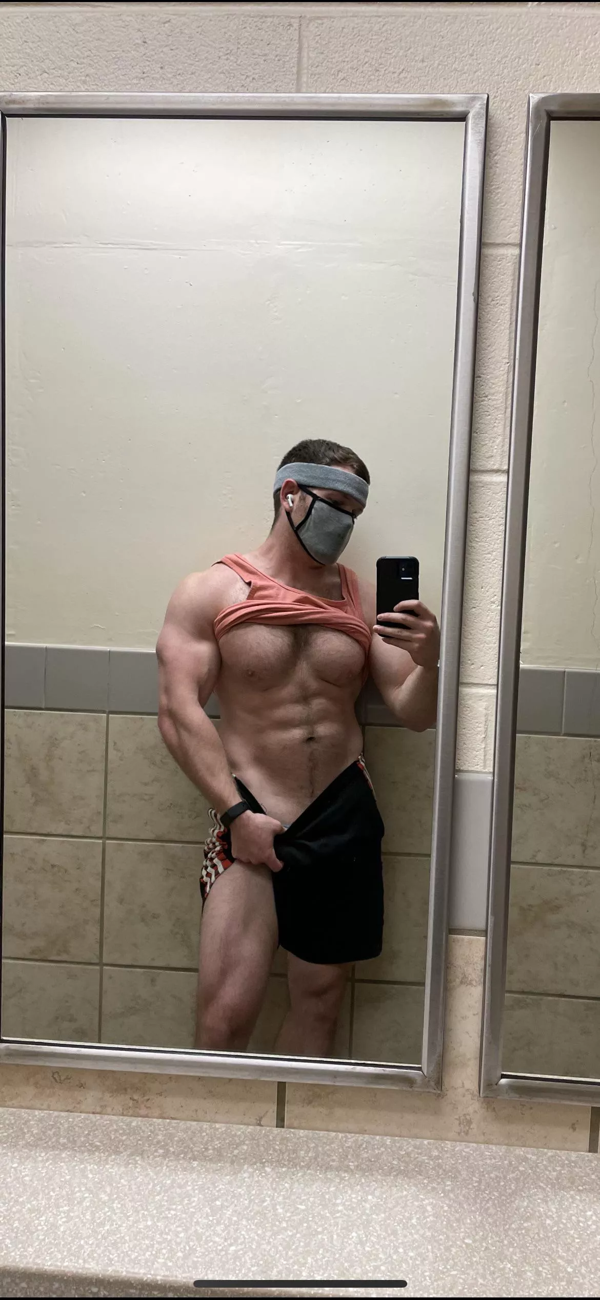 Empty locker rooms are for showing off.