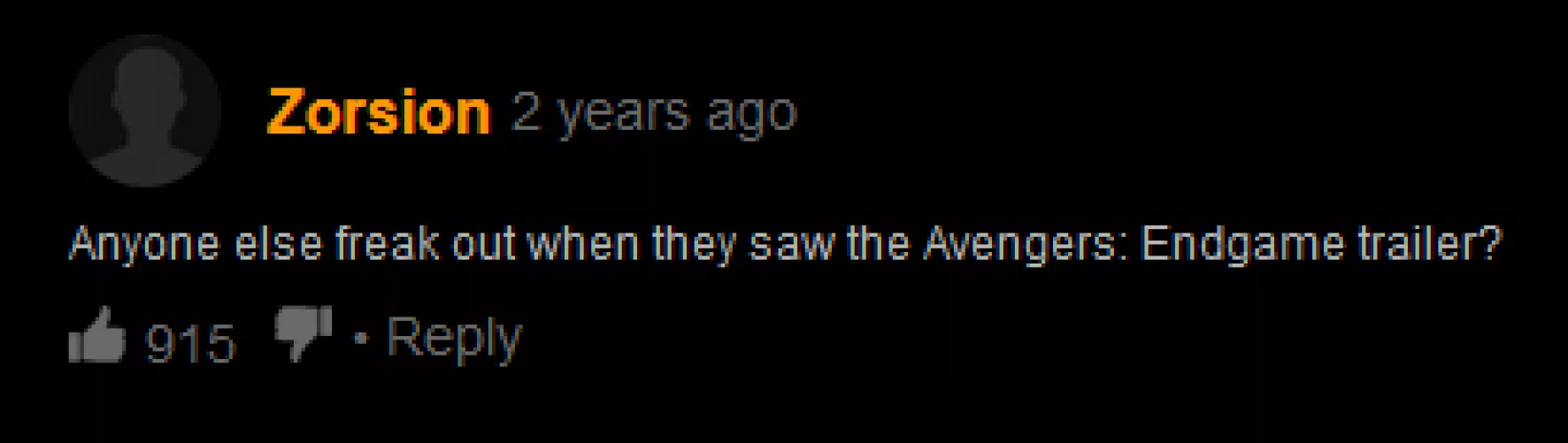 Endgame was good