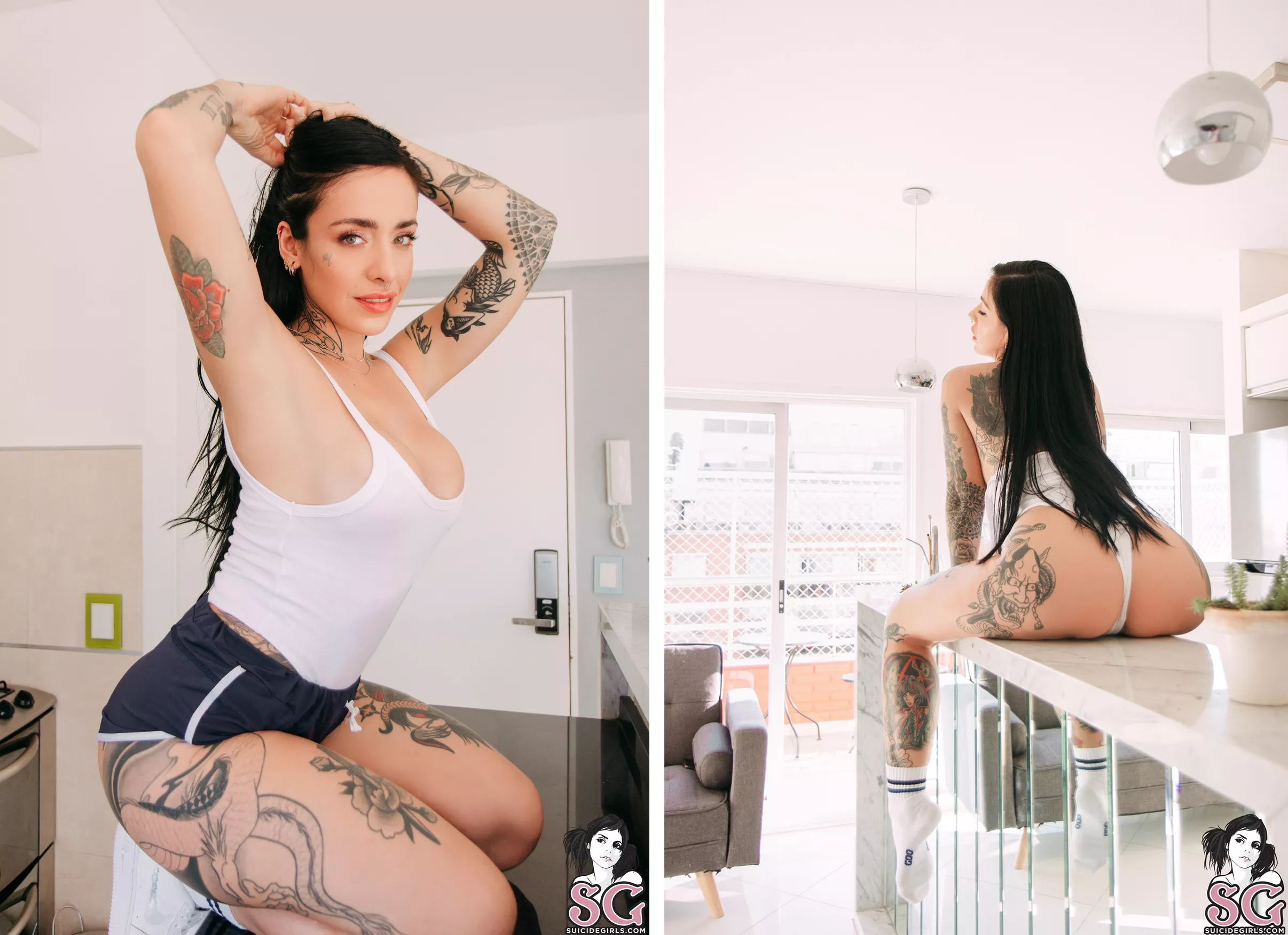 Enjoy a sultry Saturday with SG Hopeful Venusthea, only on SuicideGirls ☀️
