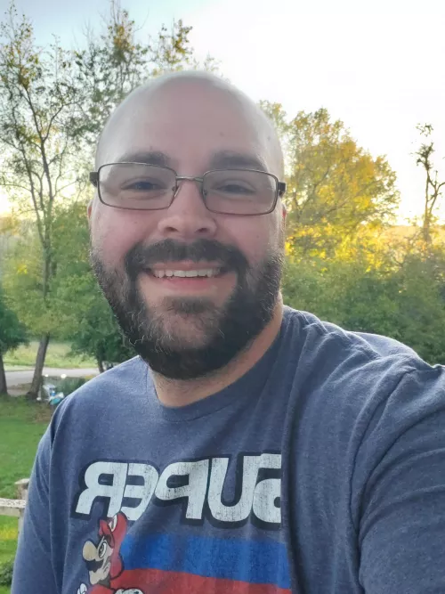 Enjoying a beautiful Fall morning Enjoying a beautiful Fall morning