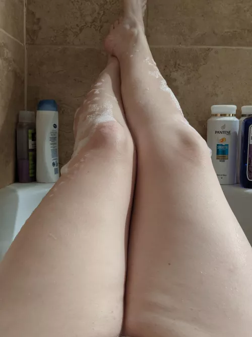 Enjoying a relaxing bath π