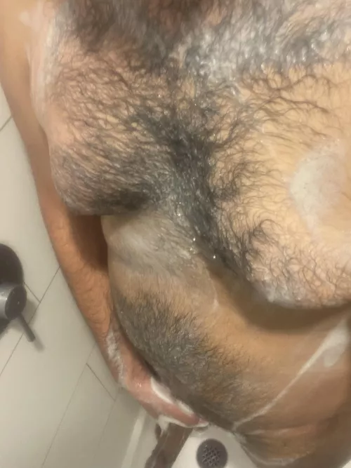 Enjoying myself in the shower. Care to join?