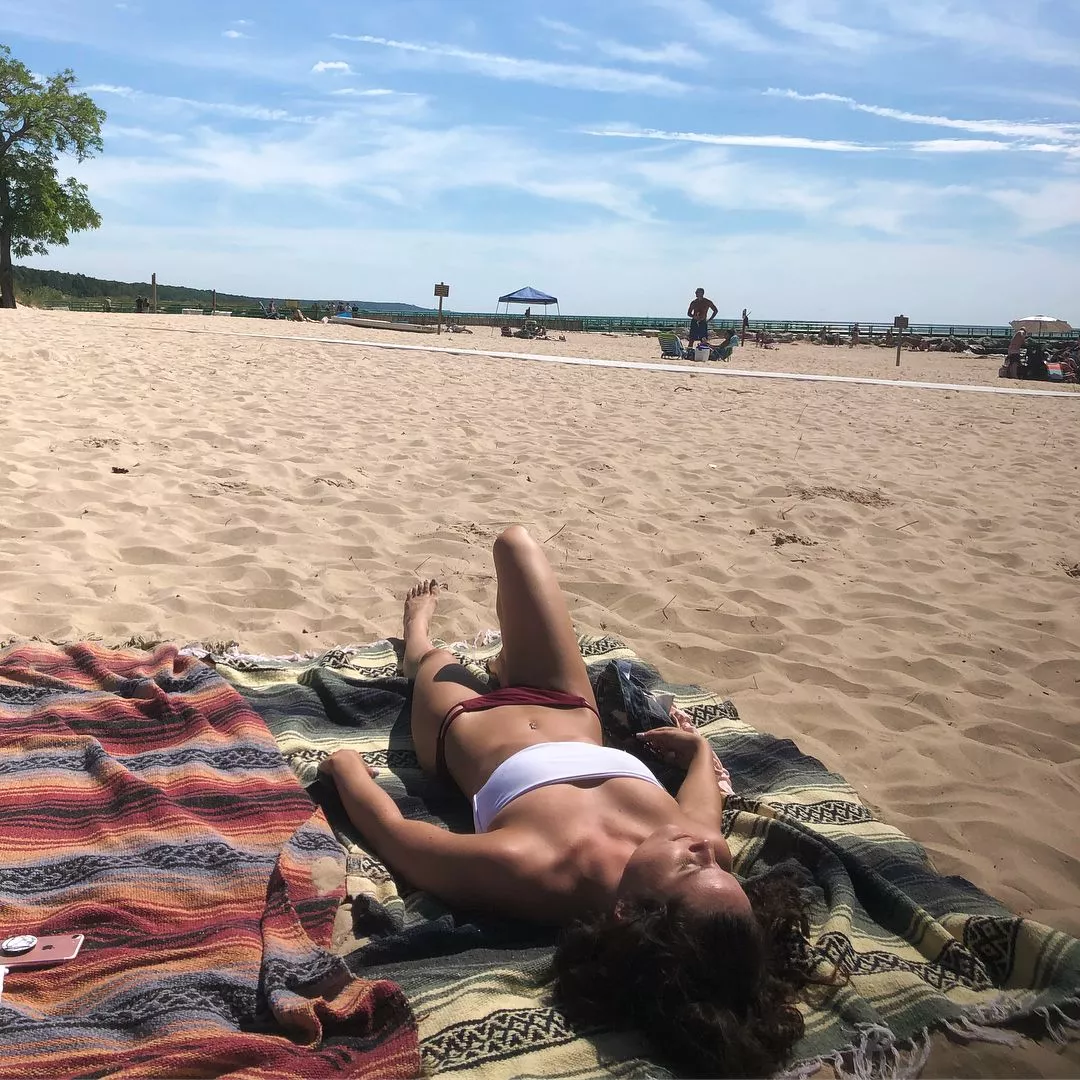 Enjoying the Beach Enjoying the Beach