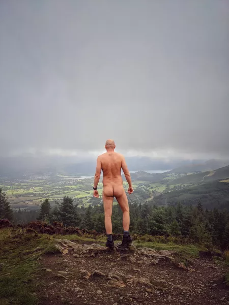Enjoying the view. Enjoying the view.