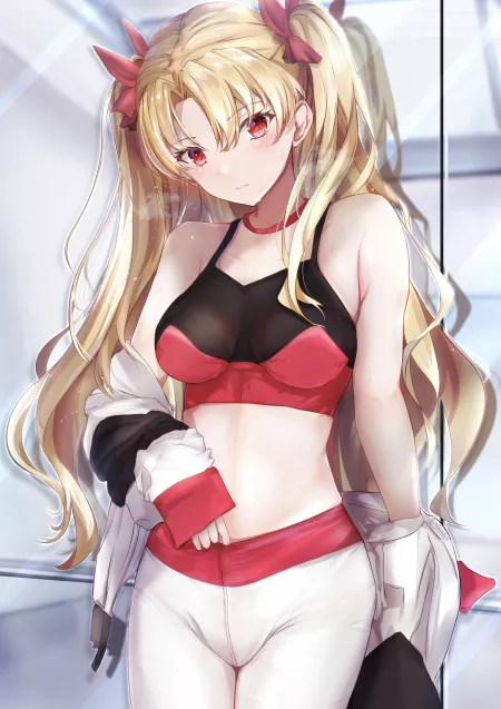 Ereshkigal in Gym Attire Ereshkigal in Gym Attire
