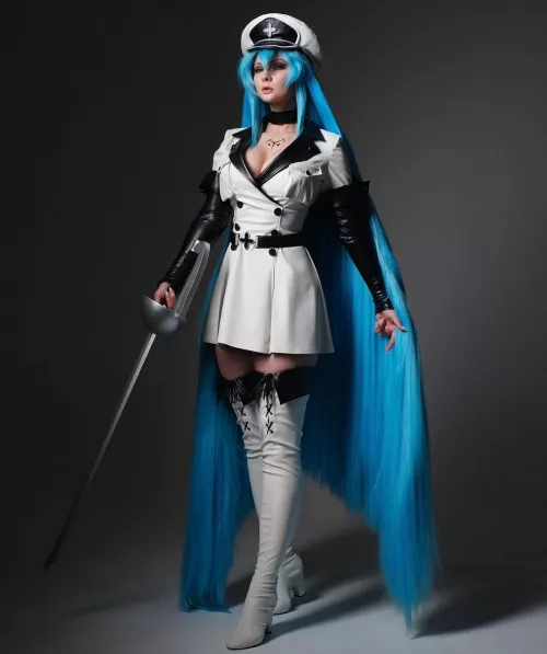 Esdeath from Akame Ga Kill, by JannetIncosplay.~