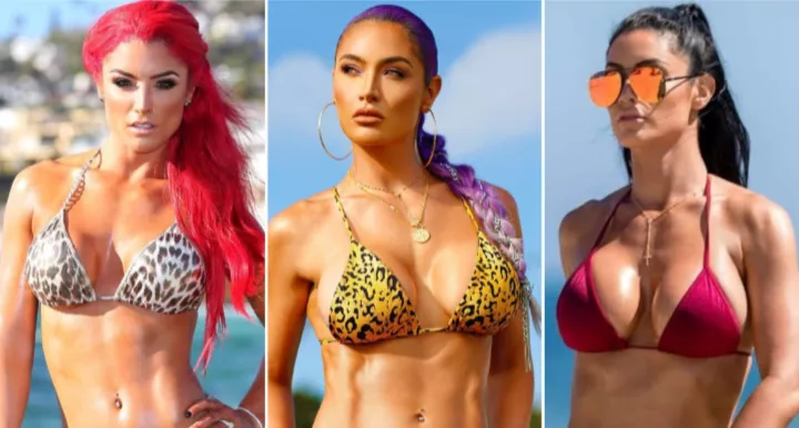 Eva Marie got some nice tits Eva Marie got some nice tits