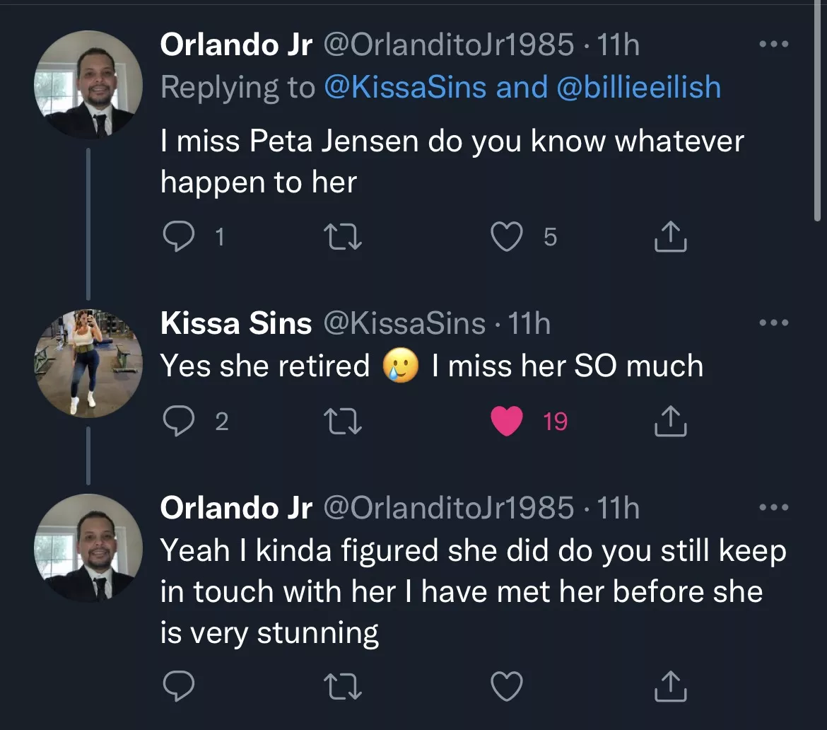 Even Kissa misses Peta