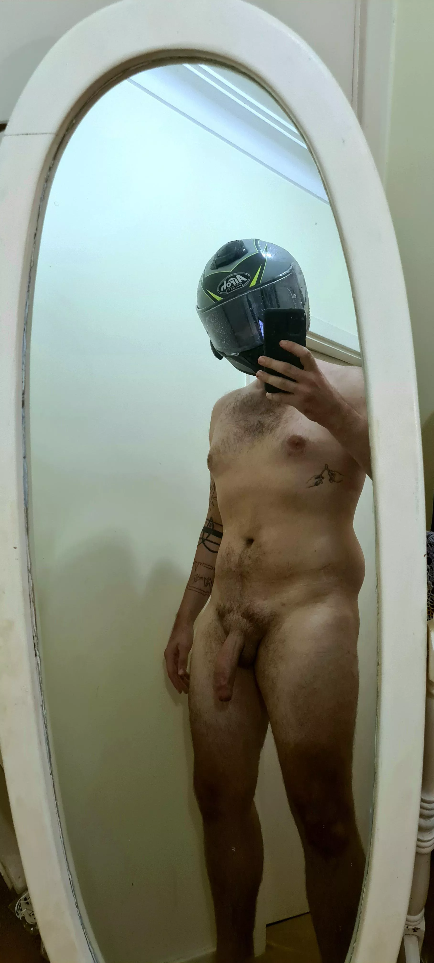 Even when it's wet I like to ride (I am way to turned on for my own good)