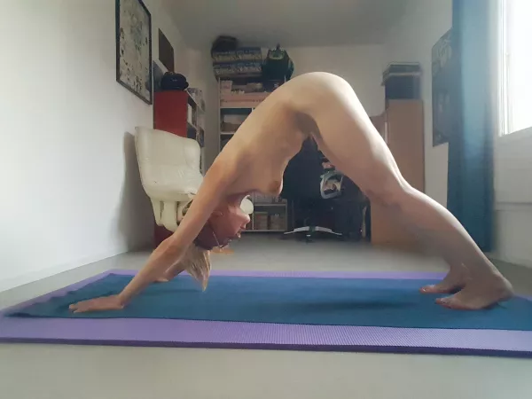 Evening yoga session πβ€