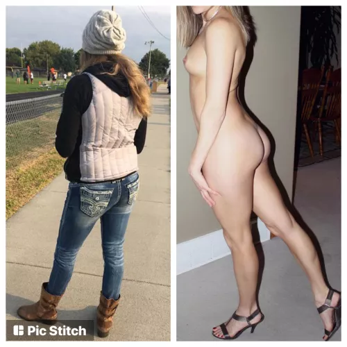 Ever wonder what that football mom looks like naked?