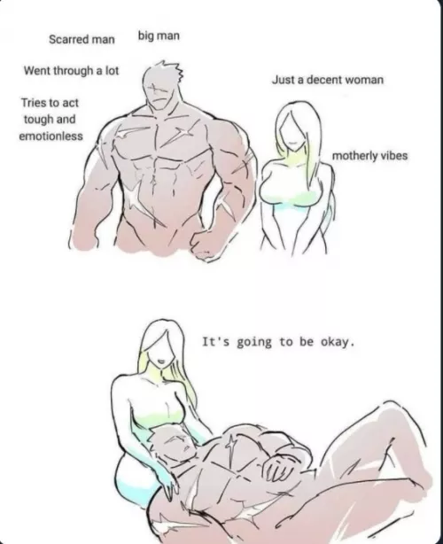 Every man just wants to hear those 5 words