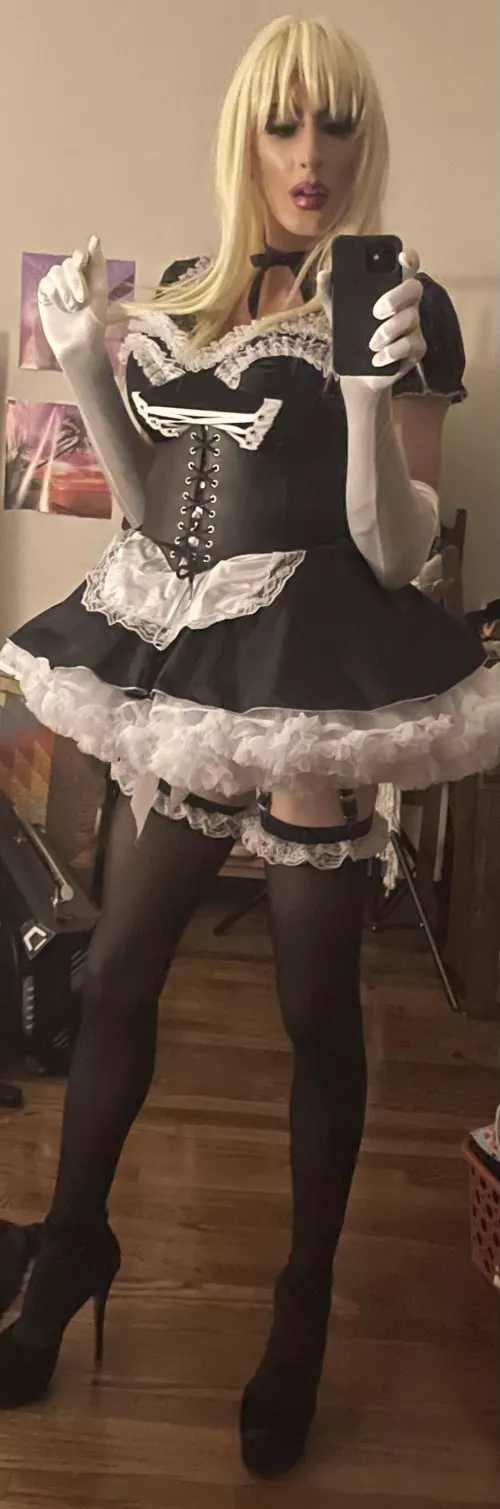 every sissy needs a French maid outfit! every sissy needs a French maid outfit!
