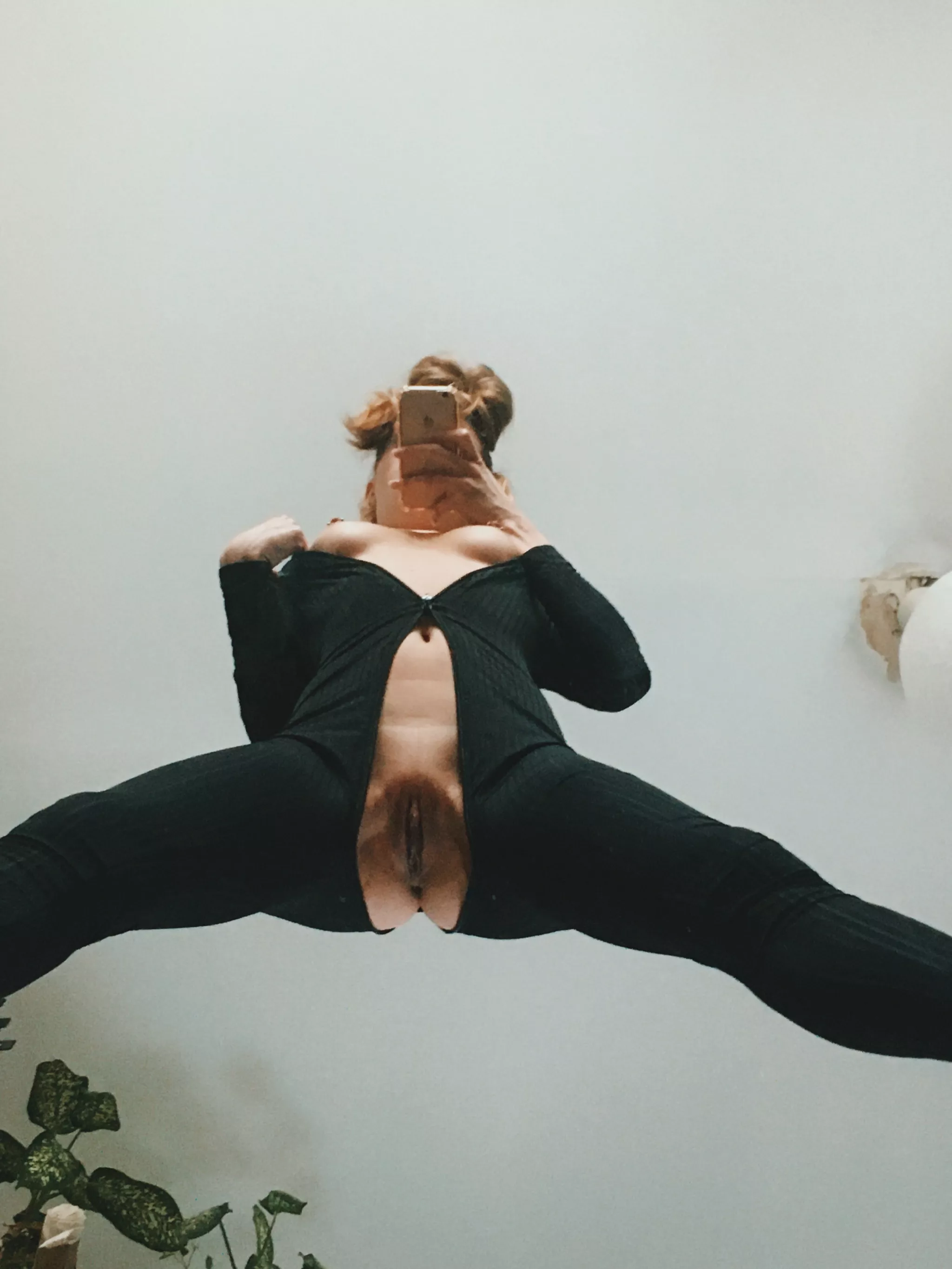 Every time I clean up the room I put on my new outfits. Also – did U zoom in?