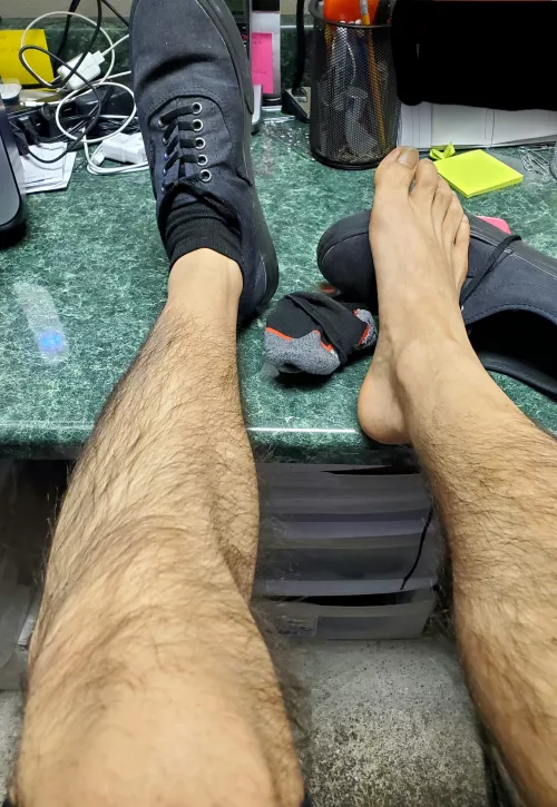 everyone's gone home, and it's been a long day