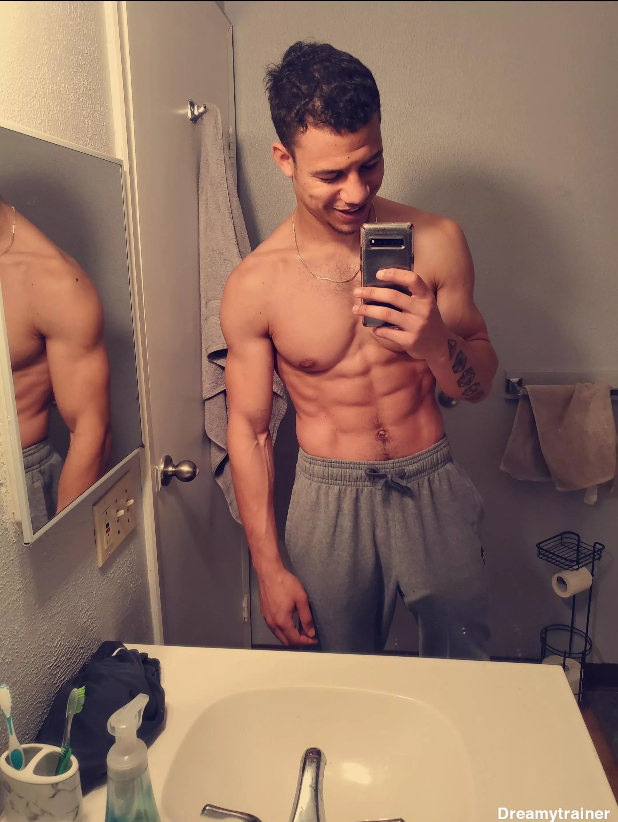 Everyone's usually pretty nice to me when I wear my lucky sweatpants