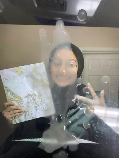 Excited hijabi!