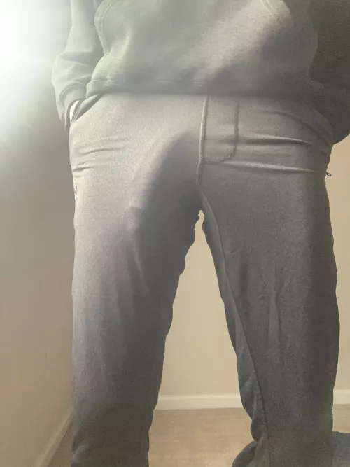 Excuse me. My eyes are up here.