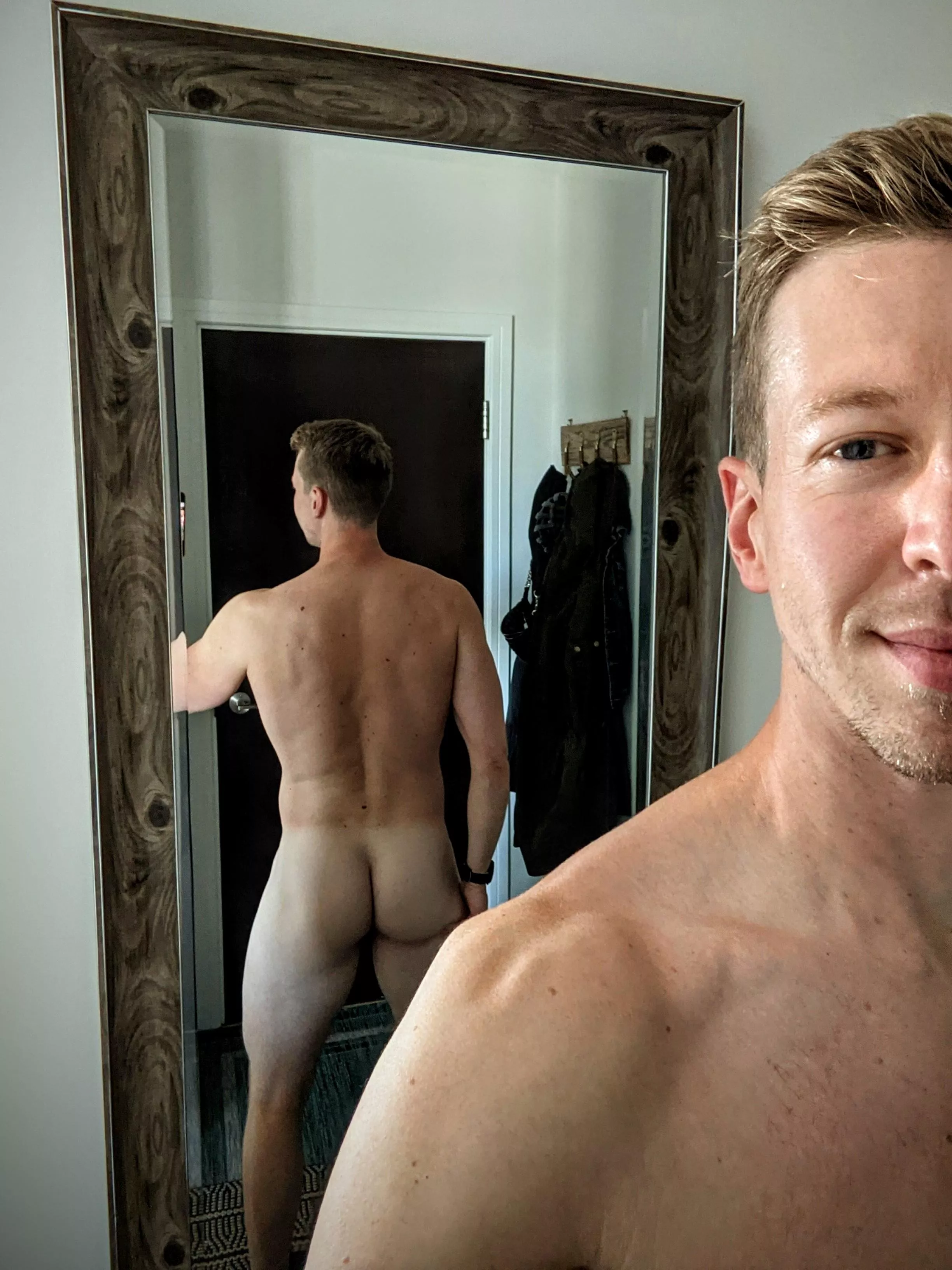 Excuse me, my eyes are up here Excuse me, my eyes are up here