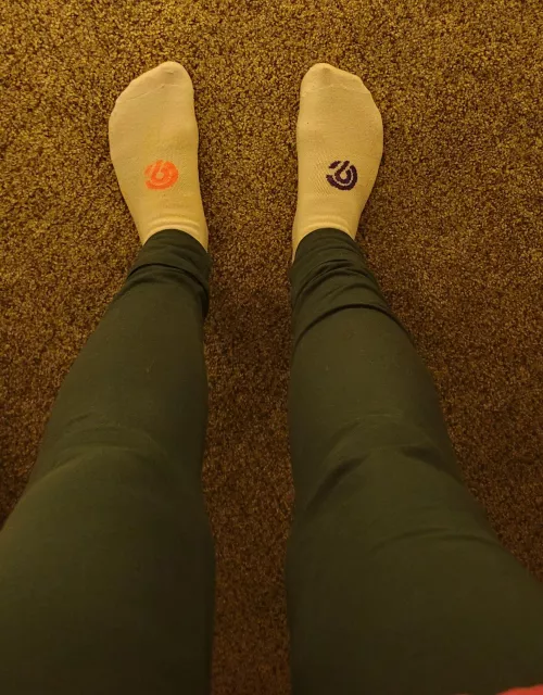 Excuse the loose fitting pajamas and bad lighting. But I heard yall like thin white athletic ankle socks around here. DM me if you get curious. Also I'm almost out, so go to my wishlist in my profile.