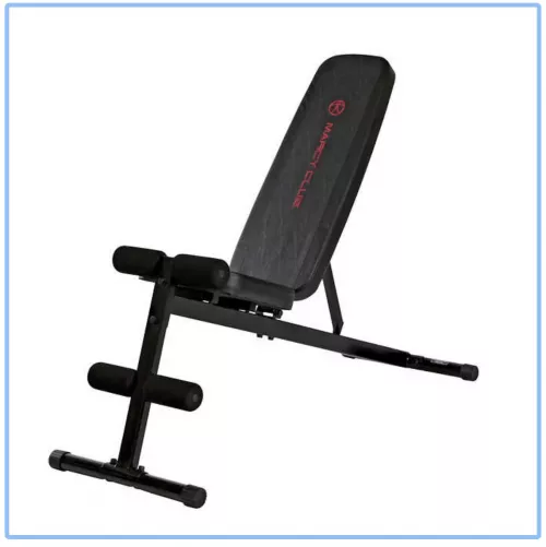 Exercise bench as a stable mount for toys?