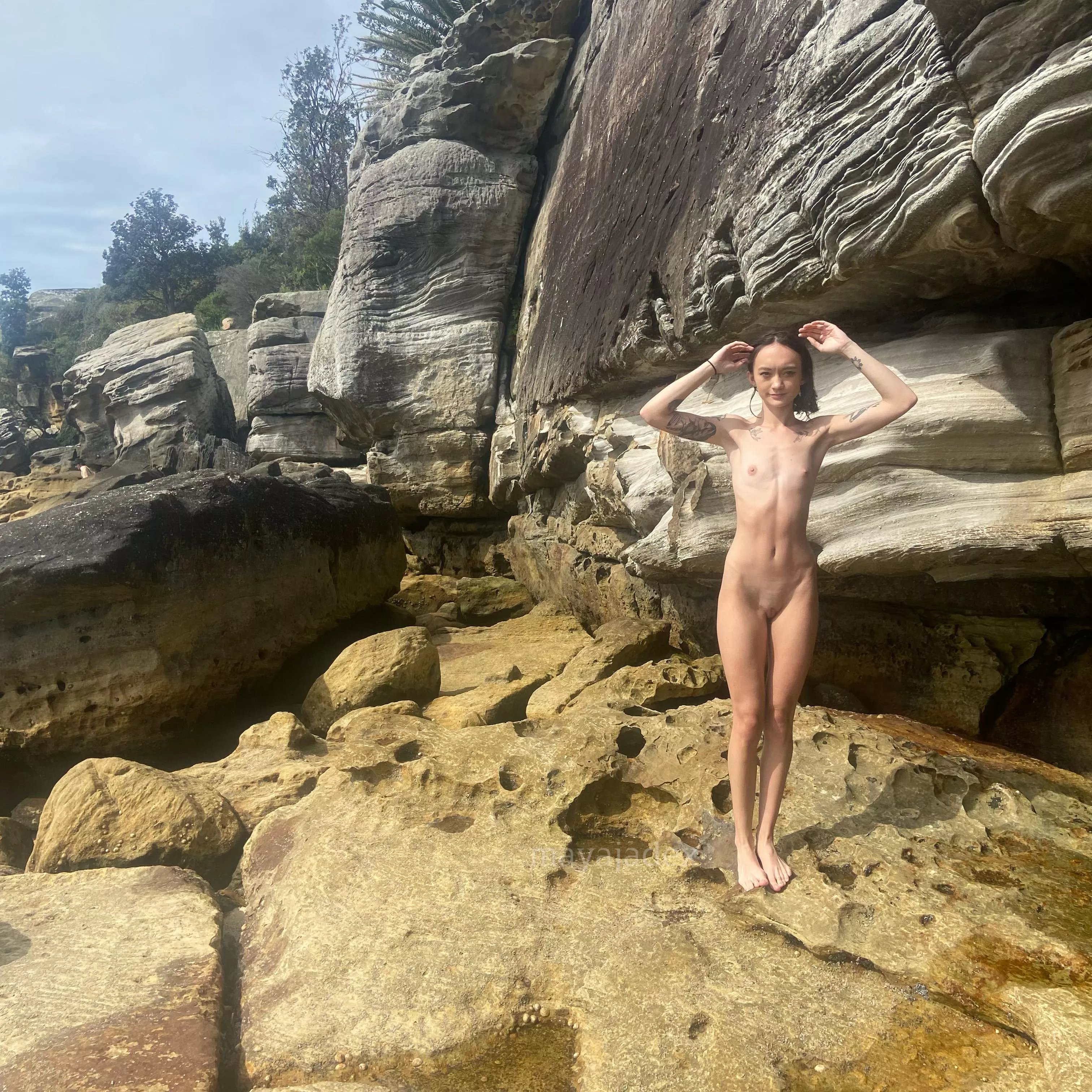 exploring the australian wild is always fun naked