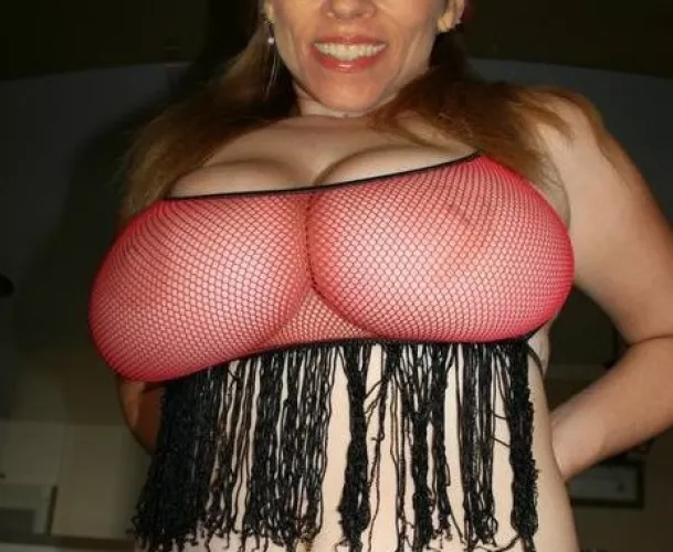 (f) 56 This grandma loves to ride big ones.....