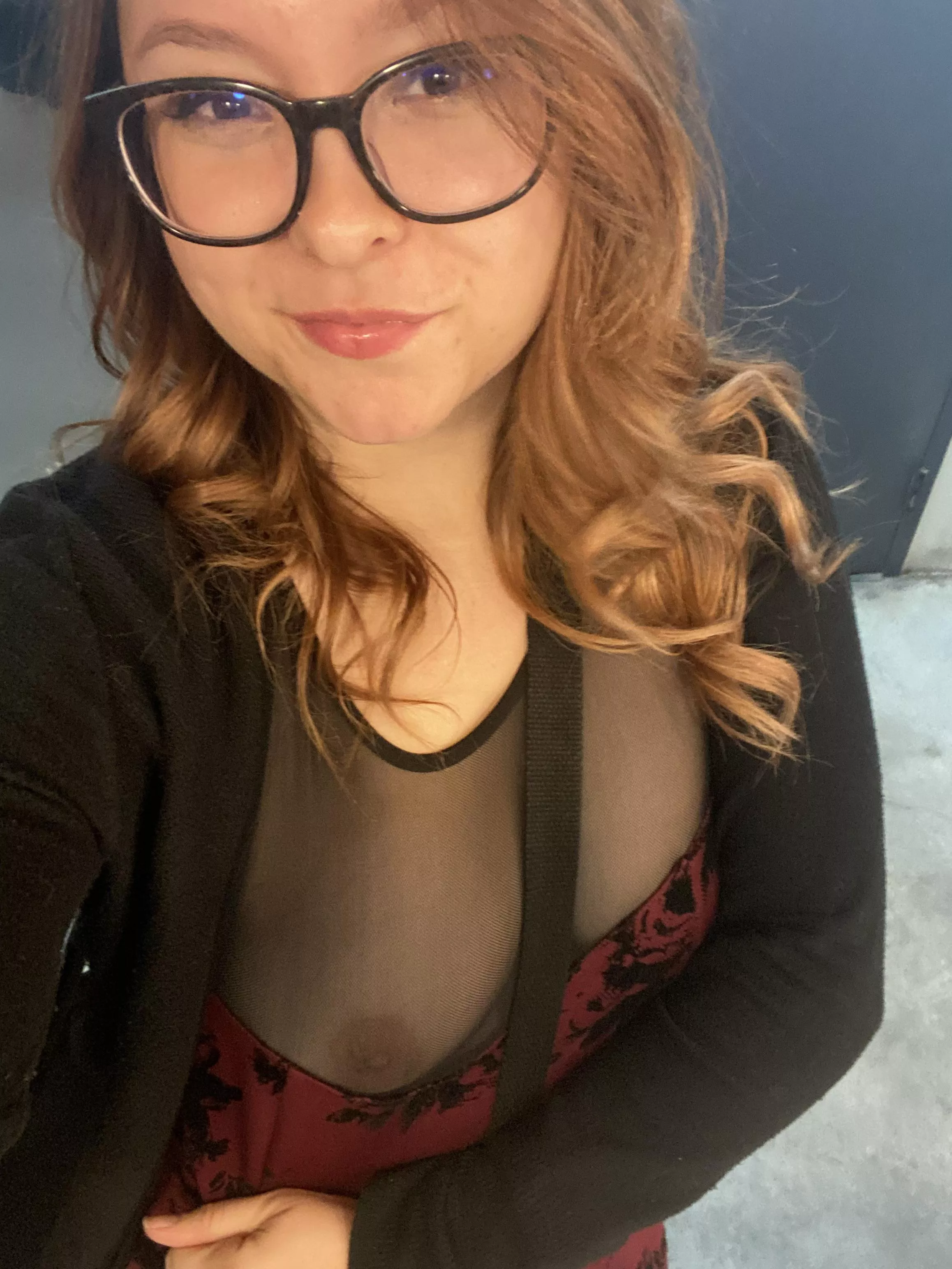 (F) Happy New Year! She’s got a peak for what’s ahead!