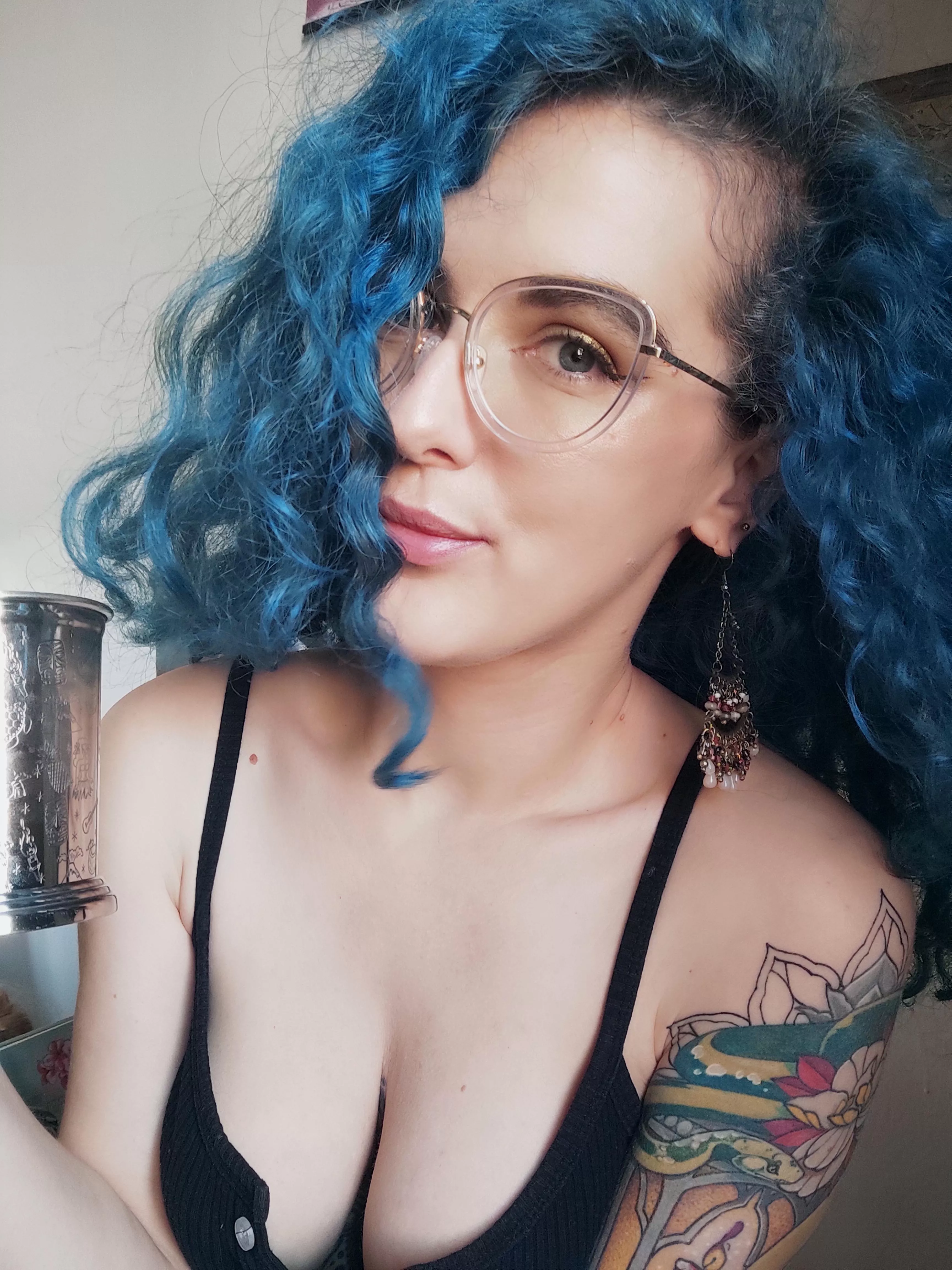 [F] I didn't see you take a break, so this is your hydration reminder