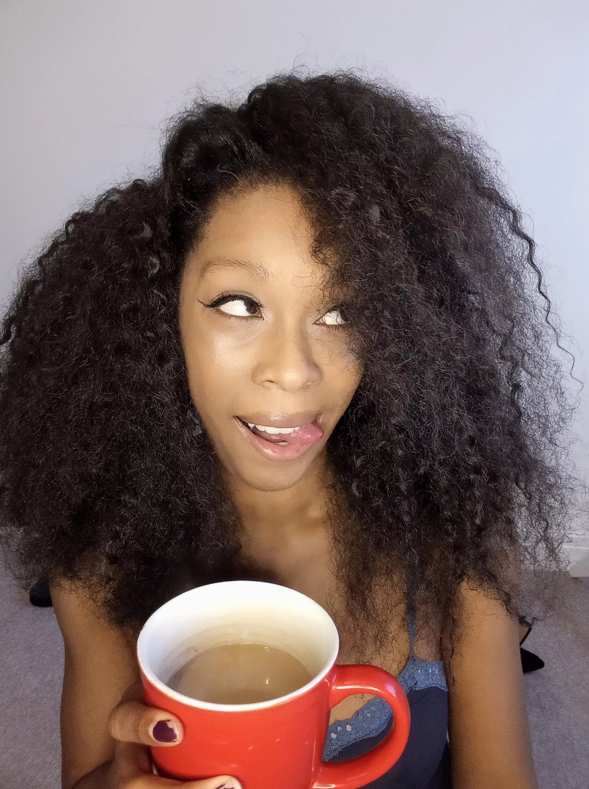 (f) love coffee in mouth and more...