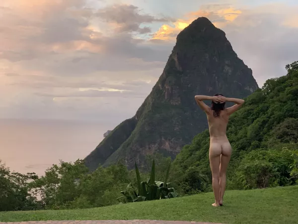 (F) Making a beautiful view better (F) Making a beautiful view better