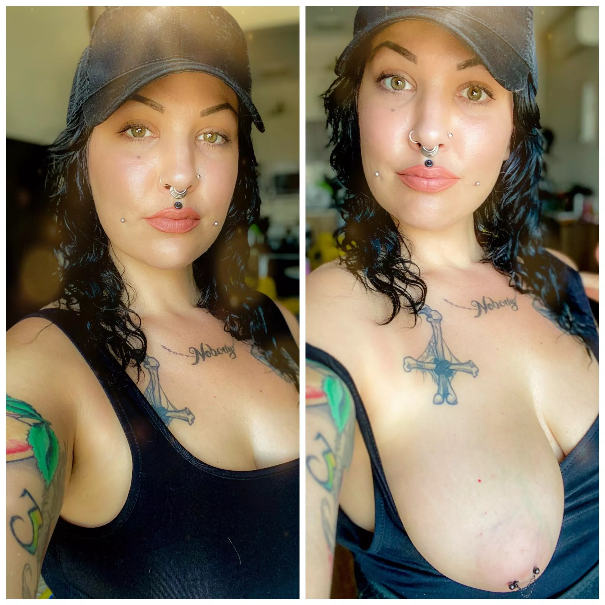 [f] [oc] On vs off 😏😋😜