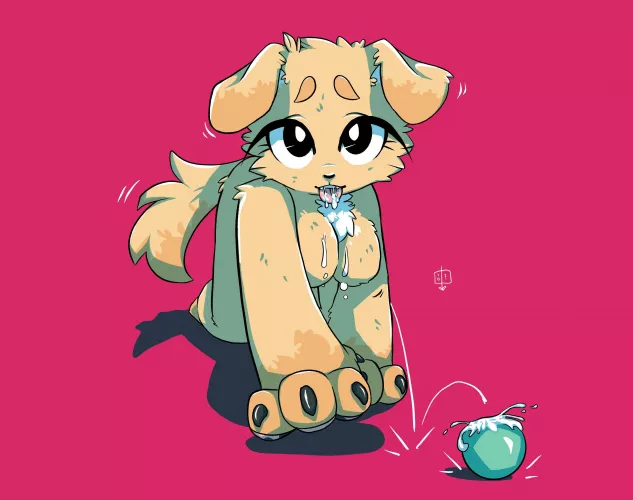 [F] play with her ? (art by me) (posting here bc she got removed from the furry sub)