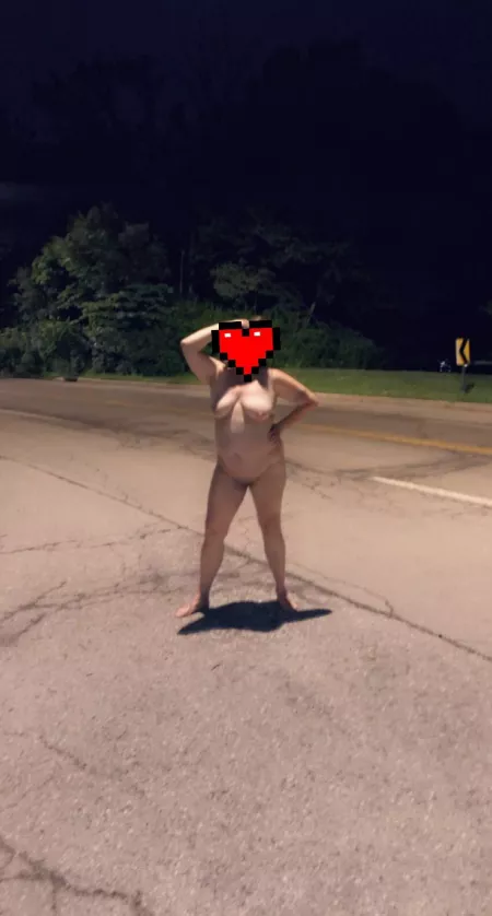 (F) There was a small break in traffic (F) There was a small break in traffic