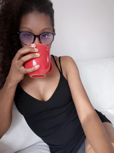 [f] When you're glasses get all steamy.... :P